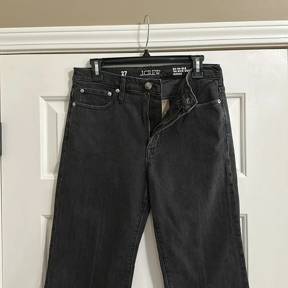 J.Crew High-rise cropped kickout jean in 1996 semi-stretch in Arden Beth Wash
